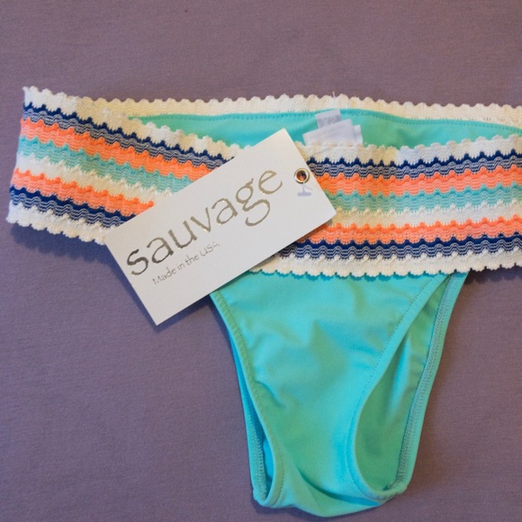 Sauvage Banded Rio bikini bottom xs - Picture 4 of 4